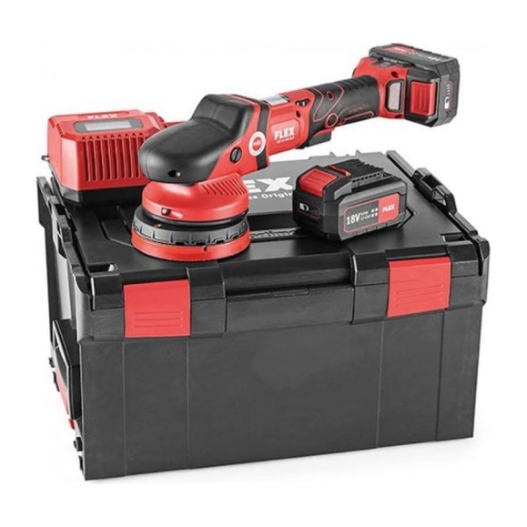 Аккумуляторная эксцентриковая полировальная машина FLEX XFE 15 125 18.0-EC/5.0 P-Set 476951 Аккумуляторная эксцентриковая полировальная машина FLEX XFE 15 125 18.0-EC/5.0 P-Set 476951