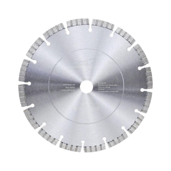 Диск алмазный LaserTurboV PREMIUM (230х22.23 мм) VOLL 1.00230 Диск алмазный LaserTurboV PREMIUM (230х22.23 мм) VOLL 1.00230