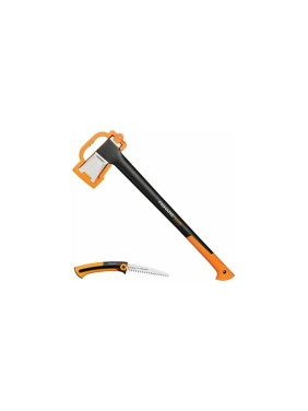 Набор Fiskars: топор Х25, малая садовая пила SW 73 1025437