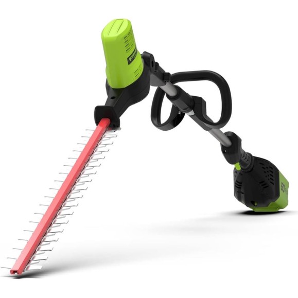 Аккумуляторный штанговый кусторез Greenworks G60PHT 60 В 2300107 Аккумуляторный штанговый кусторез Greenworks G60PHT 60 В 2300107