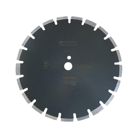 Диск алмазный HODMAN Asphalt-Standard 350х25.4х10 для асфальта и асфальтобетона 00-00004203