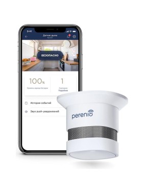 Датчик дыма Perenio PECSS01