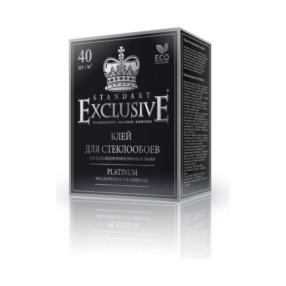 Клей для стеклообоев Exclusive STANDART платина 250 гр. 00044 Клей для стеклообоев Exclusive STANDART платина 250 гр. 00044