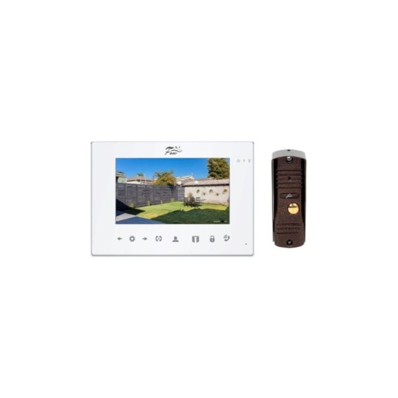 Комплект видеодомофона FOX с Wi-Fi FX-HVD7U-KIT ТУЯ 7W Комплект видеодомофона FOX с Wi-Fi FX-HVD7U-KIT ТУЯ 7W
