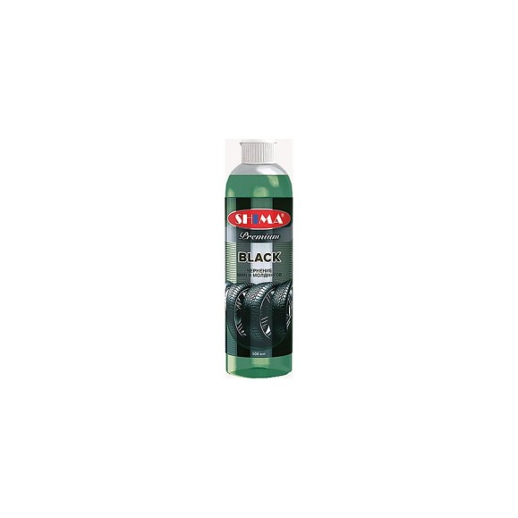Чернитель для шин и молдингов SHIMA PREMIUM BLACK 500 мл 4631111103340 Чернитель для шин и молдингов SHIMA PREMIUM BLACK 500 мл 4631111103340
