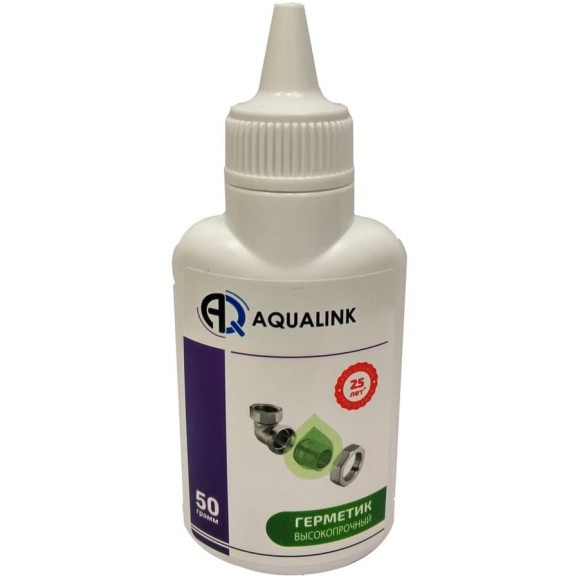 Анаэробный клей-герметик AQUALINK высокопрочный, 50 г 2935 02935 Анаэробный клей-герметик AQUALINK высокопрочный, 50 г 2935 02935