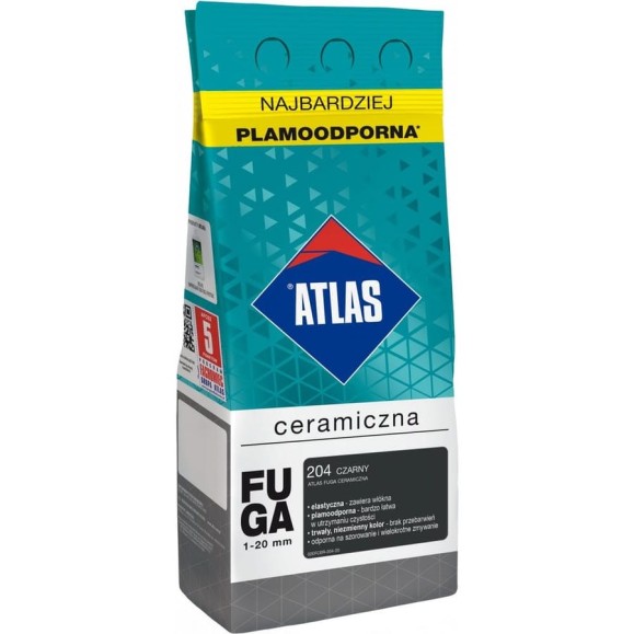 Керамическая затирка ATLAS черный, 2 кг (1-20 мм) 204-СER Керамическая затирка ATLAS черный, 2 кг (1-20 мм) 204-СER