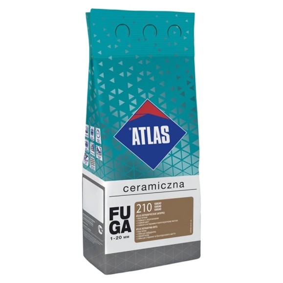 Керамическая затирка ATLAS какао, 2 кг (1-20 мм) 210-СER