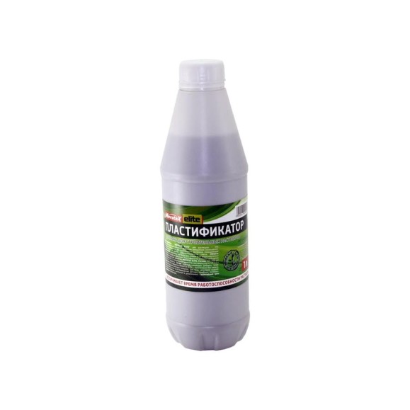 Пластификатор Movatex Elite добавка для строительных растворов, 1 л Т31833 Пластификатор Movatex Elite добавка для строительных растворов, 1 л Т31833