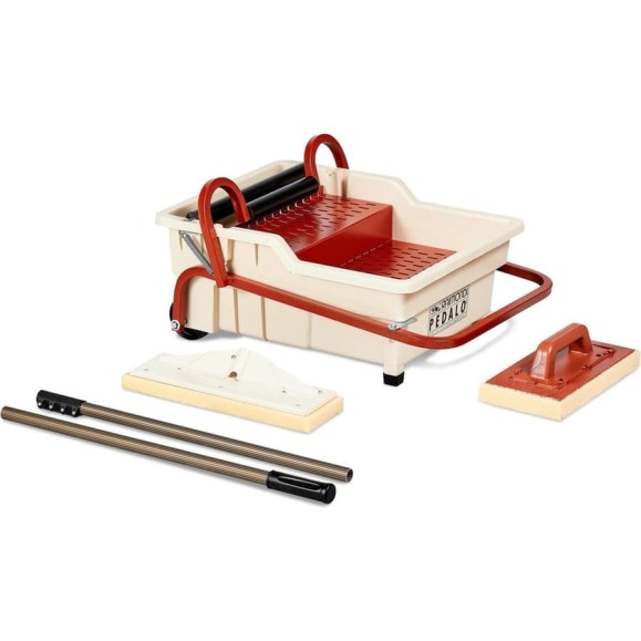 Ванночка для мытья плитки RAIMONDI PEDALO 40л, в комплекте с губками 356NSWEE Ванночка для мытья плитки RAIMONDI PEDALO 40л, в комплекте с губками 356NSWEE