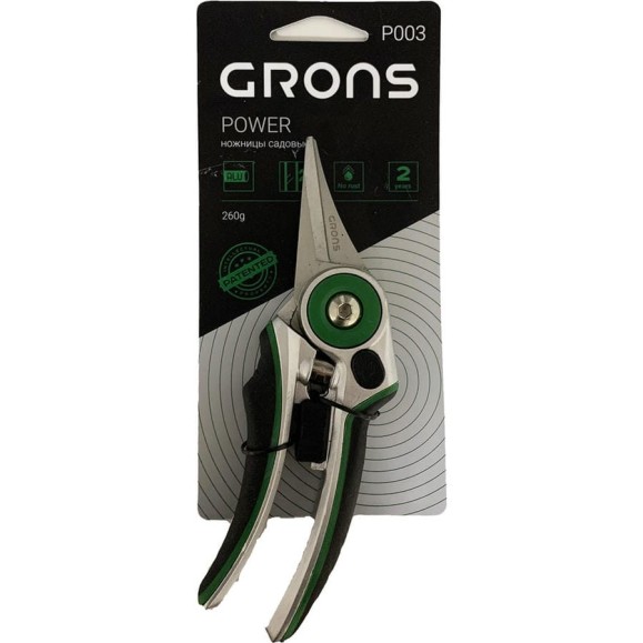Садовые ножницы Лама Торф Grons POWER P003 4680010313459 Садовые ножницы Лама Торф Grons POWER P003 4680010313459