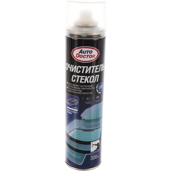 Очиститель стекол AUTODOCTOR 300 мл, аэрозоль AD9623