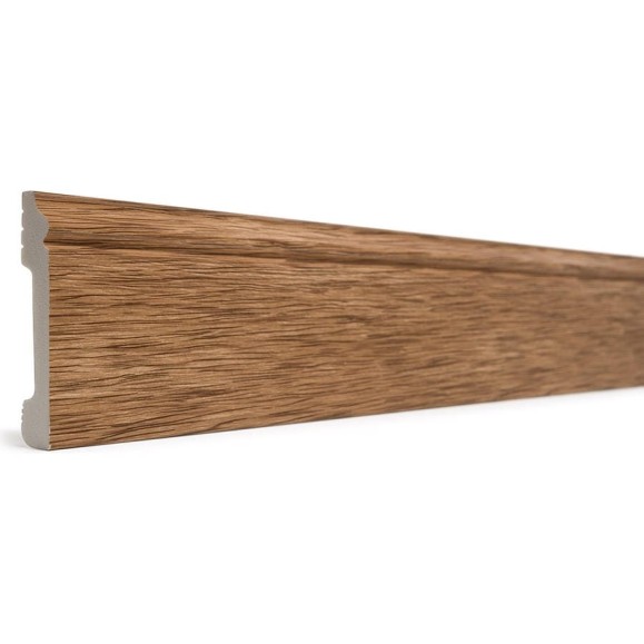 Напольный плинтус Decor-Dizayn ударопрочный, влагостойкий, вишня, 79х13х2400 мм 005-83SH Напольный плинтус Decor-Dizayn ударопрочный, влагостойкий, вишня, 79х13х2400 мм 005-83SH
