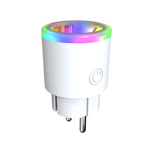 Умная розетка c мониторингом энергии и RGB LED подсветкой HIPER Smart monitoring socket IoT P06 IOT P06 Умная розетка c мониторингом энергии и RGB LED подсветкой HIPER Smart monitoring socket IoT P06 IOT P06