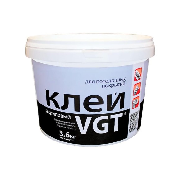 Клей для потолочных покрытий VGT 3,6 кг 11605161