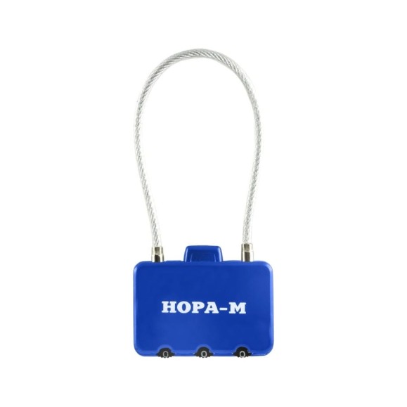 Навесной кодовый замок НОРА-М 609 синий 17265 Навесной кодовый замок НОРА-М 609 синий 17265