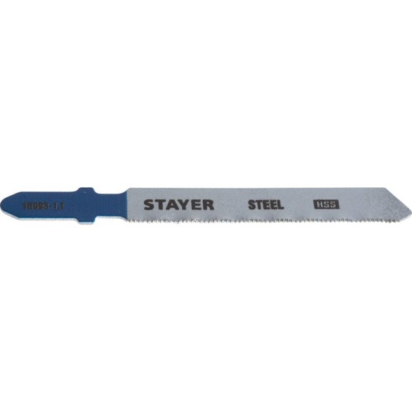 Полотна по металлу STAYER (2 шт; 50х1.1 мм; HSS; Т-хвост.; Т118G) для электролобзика 15993-1.1_z02 Полотна по металлу STAYER (2 шт; 50х1.1 мм; HSS; Т-хвост.; Т118G) для электролобзика 15993-1.1_z02