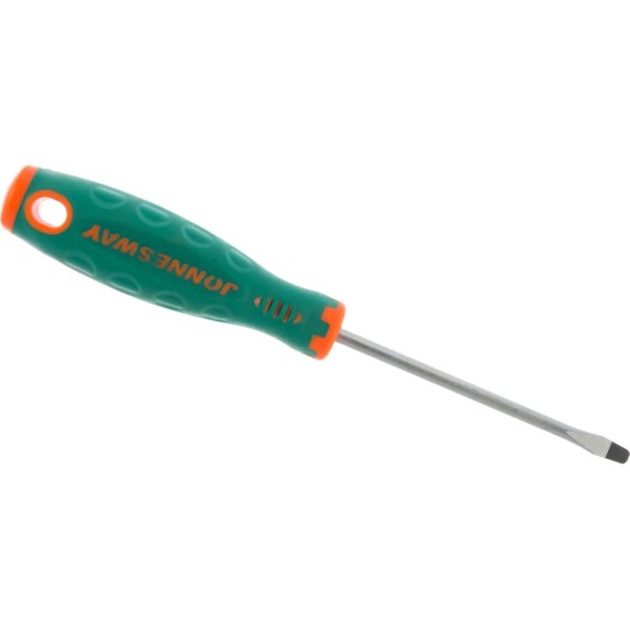 Стержневая шлицевая отвертка Jonnesway Anti-Slip Grip SL4.0х80 мм 46122 D71S480 Стержневая шлицевая отвертка Jonnesway Anti-Slip Grip SL4.0х80 мм 46122 D71S480