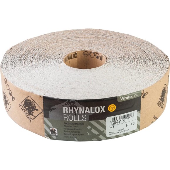 Рулон RHYNALOX (70 мм; 50 м; Р40) INDASA 05269 Рулон RHYNALOX (70 мм; 50 м; Р40) INDASA 05269