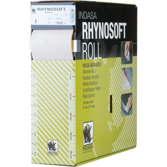 Рулон RHYNOSOFT (115 мм; 25 м; Р600) INDASA 29372