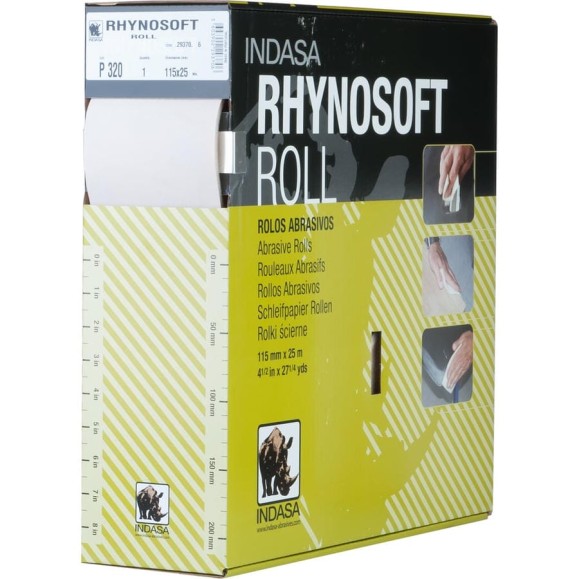 Рулон RHYNOSOFT (115 мм; 25 м; P320) INDASA 29370