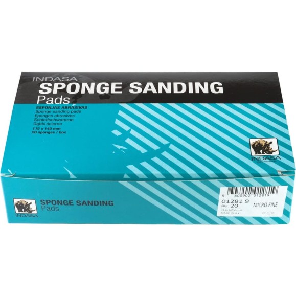 Губка абразивная RHYNO SPONGE (20 шт; 115х140х5 мм; MicroFine) INDASA 01281 Губка абразивная RHYNO SPONGE (20 шт; 115х140х5 мм; MicroFine) INDASA 01281