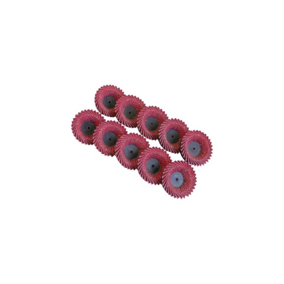 Круг шлифовальный лепестковый (10 шт; 75 мм; Р80) ROCKFORCE RF-FD380C Круг шлифовальный лепестковый (10 шт; 75 мм; Р80) ROCKFORCE RF-FD380C