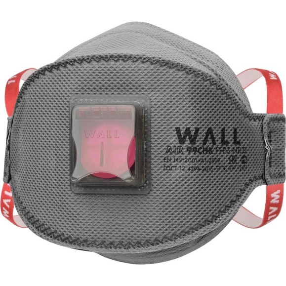 Трехпанельный фильтрующий респиратор  WALL Air 99CHK FFP3 NR D 39903 F