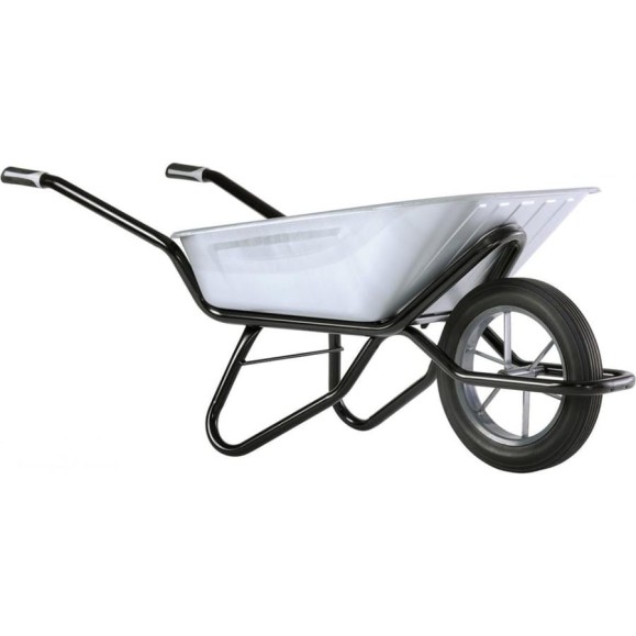 Тачка одноколесная Haemmerlin CLIPSO EXCELLIUM 100 л. MG P, оцинкованный кузов, монолитное колесо-втулка 308201801 Тачка одноколесная Haemmerlin CLIPSO EXCELLIUM 100 л. MG P, оцинкованный кузов, монолитное колесо-втулка 308201801