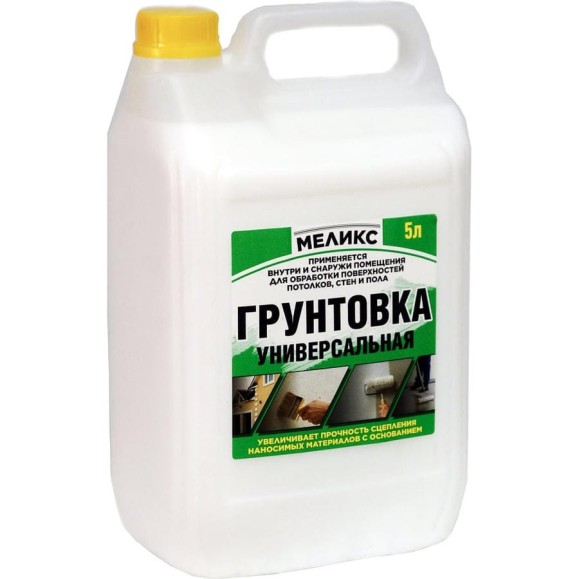 Универсальная грунтовка Меликс 5 л. MOS-5ГУ01 Универсальная грунтовка Меликс 5 л. MOS-5ГУ01