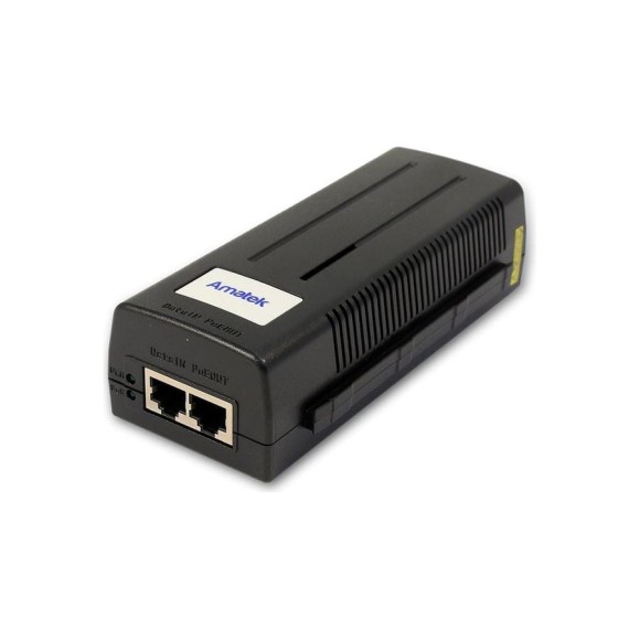 Пассивный PoE-инжектор Amatek AN-PI60P 7000119 Пассивный PoE-инжектор Amatek AN-PI60P 7000119