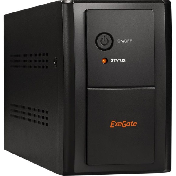 Источник бесперебойного питания ExeGate SpecialPro.UNB-1000.LED.AVR.C13.RJ.USB.1000VA/650W.LED.AVR6C13.RJ45/11USB 285480
