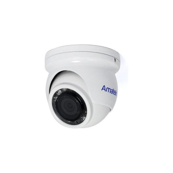Купольная антивандальная мультиформатная видеокамера Amatek AC-HDV201 2.8mm с ИК подсветкой 7000324 Купольная антивандальная мультиформатная видеокамера Amatek AC-HDV201 2.8mm с ИК подсветкой 7000324