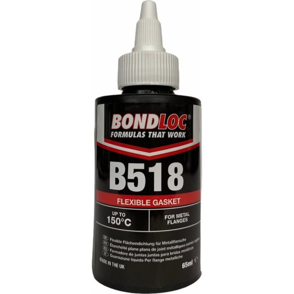 Фланцевый анаэробный герметик для жестких фланцев Bondloc B518 65 мл B51865ML Фланцевый анаэробный герметик для жестких фланцев Bondloc B518 65 мл B51865ML
