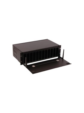 Бокс LANMASTER MPO, 19, на 12 кассет, 3U, черный LAN-FOBM-12MCS-3U Бокс LANMASTER MPO, 19, на 12 кассет, 3U, черный LAN-FOBM-12MCS-3U