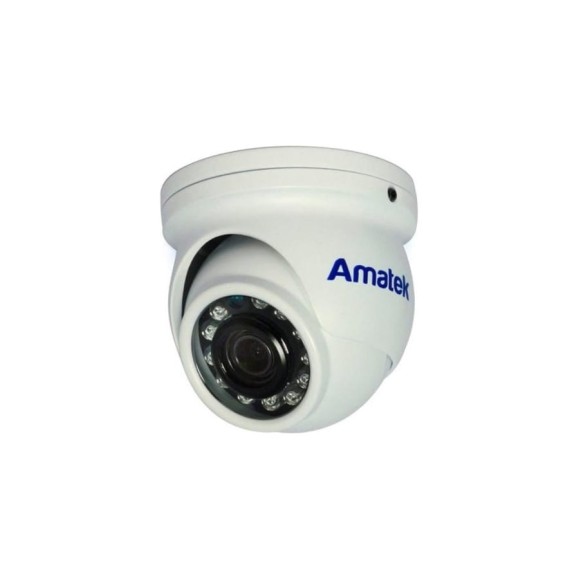 Купольная антивандальная мультиформатная видеокамера Amatek AC-HDV201 3.6mm с ИК подсветкой 7000431 Купольная антивандальная мультиформатная видеокамера Amatek AC-HDV201 3.6mm с ИК подсветкой 7000431