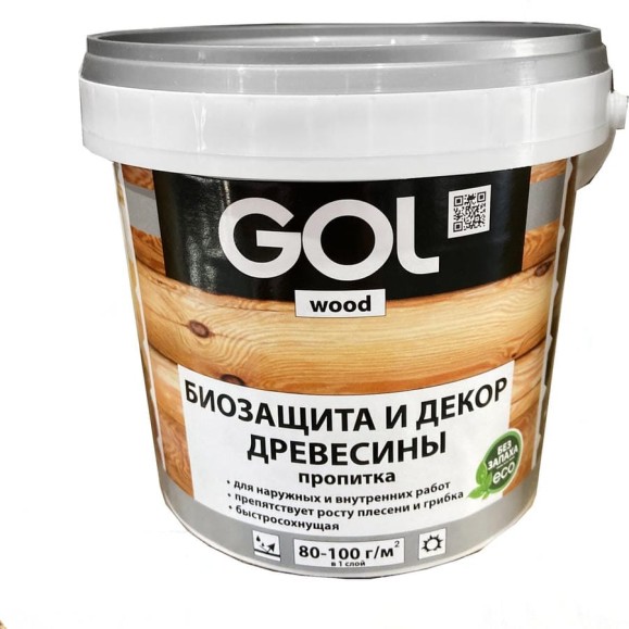 Защитно-декоративная пропитка Palizh GOL wood AQUA 2,5 кг лиственница Wd.232.04-2,5 11606127 Защитно-декоративная пропитка Palizh GOL wood AQUA 2,5 кг лиственница Wd.232.04-2,5 11606127