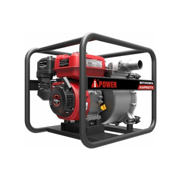 Бензиновая мотопомпа для сильно загрязненной воды A-iPower AWP50TX 30321 Бензиновая мотопомпа для сильно загрязненной воды A-iPower AWP50TX 30321