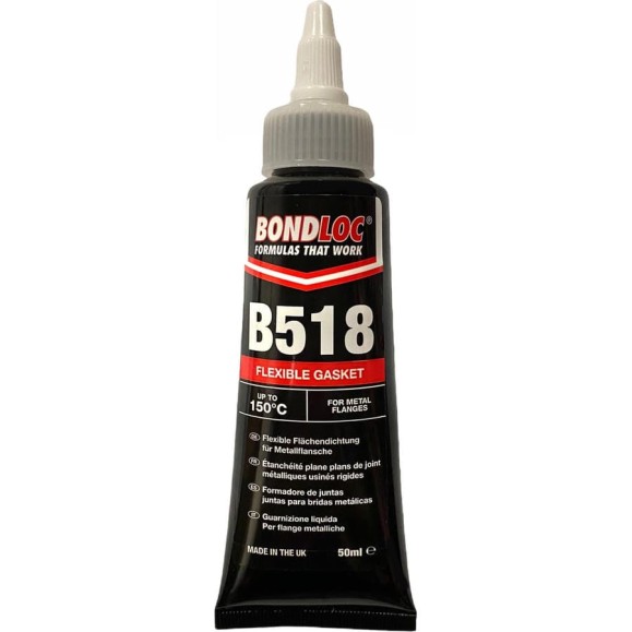 Фланцевый анаэробный герметик для жестких фланцев Bondloc B518 50 мл B51850ML