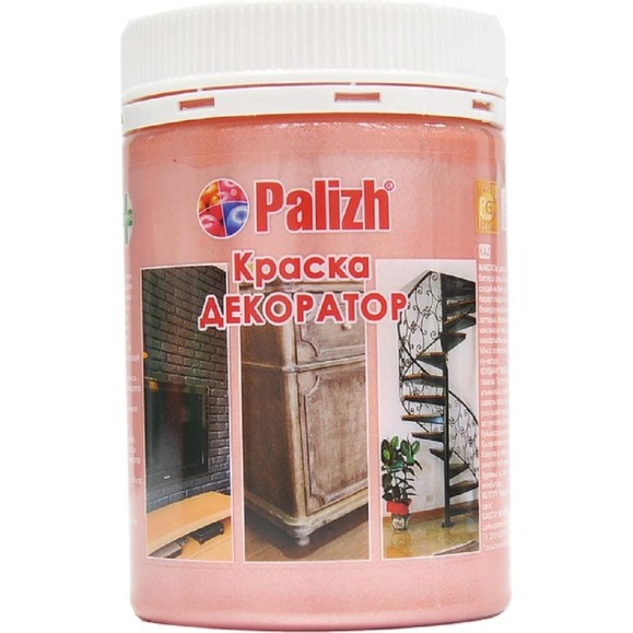 Акриловая краска-колер Palizh №151 розовый жемчуг, 0,25 кг 11605825 Акриловая краска-колер Palizh №151 розовый жемчуг, 0,25 кг 11605825
