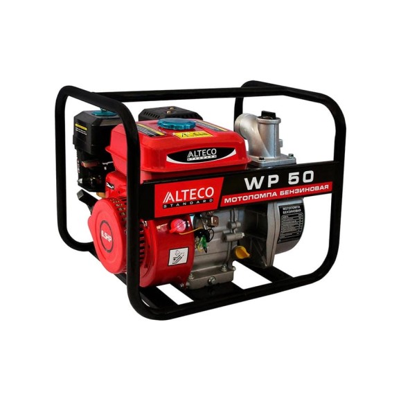 Бензиновая мотопомпа ALTECO WP50 13063 Бензиновая мотопомпа ALTECO WP50 13063