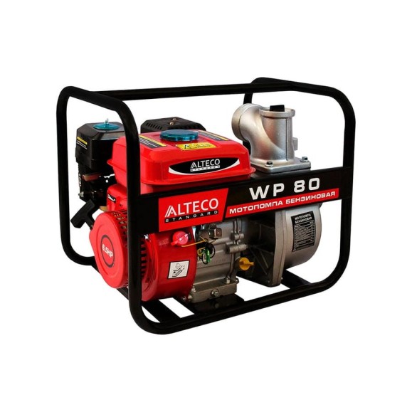 Бензиновая мотопомпа ALTECO WP80 13064 Бензиновая мотопомпа ALTECO WP80 13064