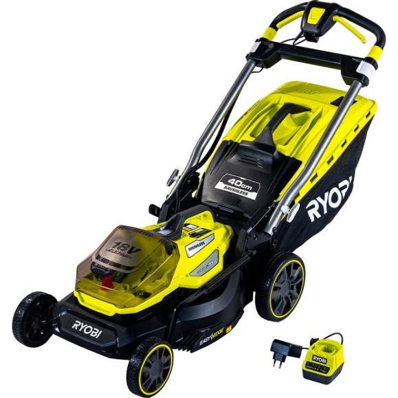 Бесщеточная газонокосилка Ryobi ONE+ RY18LMX40A-150 5133004585 Бесщеточная газонокосилка Ryobi ONE+ RY18LMX40A-150 5133004585
