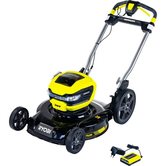 Бесщеточная газонокосилка Ryobi MAX POWER RY36LMMX51A-140 36В 5133004591 Бесщеточная газонокосилка Ryobi MAX POWER RY36LMMX51A-140 36В 5133004591