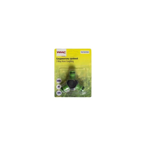 Соединитель шлангов тройной 48857 WMC TOOLS TG7207051 Соединитель шлангов тройной 48857 WMC TOOLS TG7207051