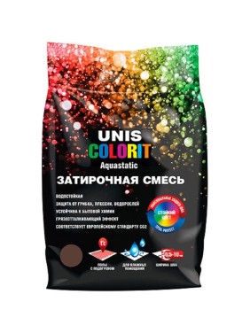 Затирка UNIS Colorit капучино 2 кг 11602911