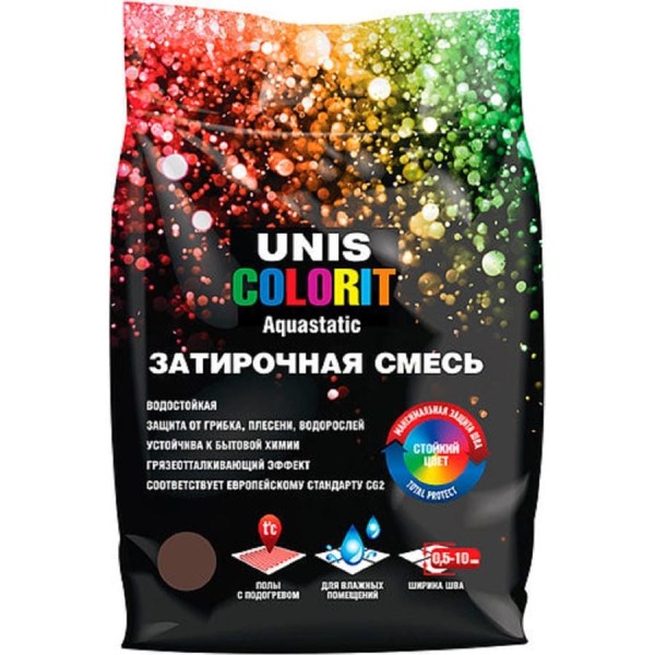 Затирка UNIS Colorit капучино 2 кг 11602911