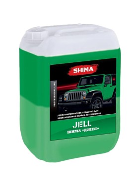 Автошампунь двухкомпонентный для бесконтактной мойки транспорта JEEL 5 л SHIMA 4626016836028