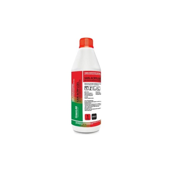 Кислотное чистящее гелеобразное средство ГринЛаб SAN-ACRYLGEL SN-108/1 Кислотное чистящее гелеобразное средство ГринЛаб SAN-ACRYLGEL SN-108/1