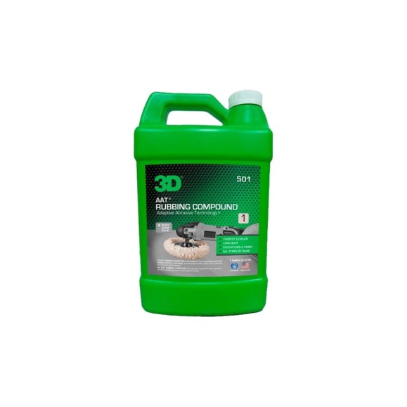 Абразивная паста AAT 501 Rubbing Compound 501G01 3.78 л 3D 020561